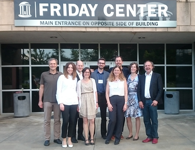 19. Internationales Symposium der IWA HRWM Die Österreichische Delegation beim 19. Internationalen HRWM Symposium in Chapel Hill, USA (ICC Wasser und Gesundheit)