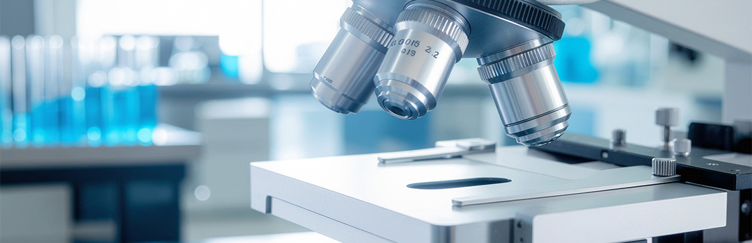 Mikroskop im Labor