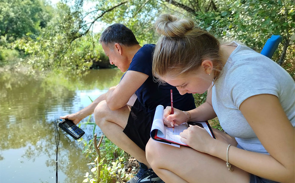 Joint Danube Survey 25 - Probenahme