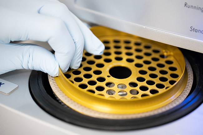Zentrifuge Zentrifuge für die Analyse der Wasserqualität
