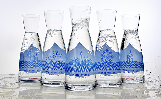 Water carafes ""Wiener Wasser"