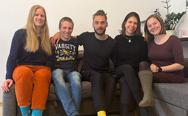 Young water professionals Maja Reiner, Martin Oberascher, Igor Luketina, Sophia Steinbacher, Lea Holzmann